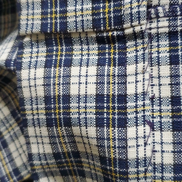 Levi's Gentleman's Jeans 1970s plaid altered pants (*with flaws) - Picture 12 of 12